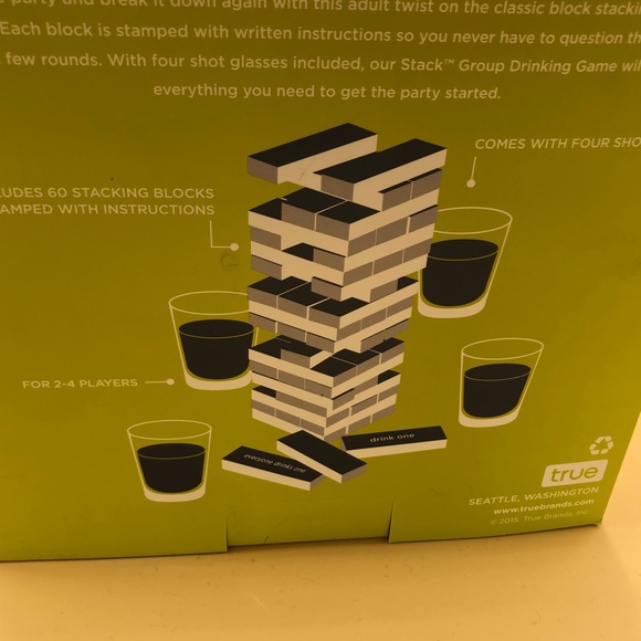 True Stack Group Drinking Game. NWT. - Picture 5 of 5